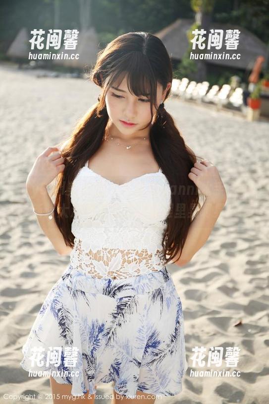 MyGirl美媛馆-王馨瑶yanni MyGirl美媛馆 - 王馨瑶yanni水手服更新:大海的波浪就在裙摆里晃啊晃!
